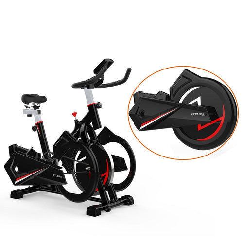 Indoor Cycling Trainer Quiet Stationary Spinning Bike