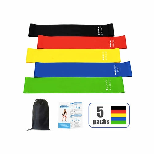 Exercise Latex Bands - Set Of 5