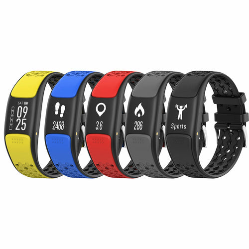 Sporty Fitness Tracker and Waterproof Swimmers Watch