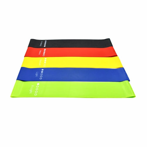 Exercise Latex Bands - Set Of 5