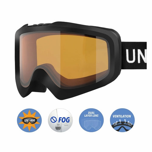 Unigear Skido X1 Ski Goggles, UV Protection Anti-fog Snow/Snowboard