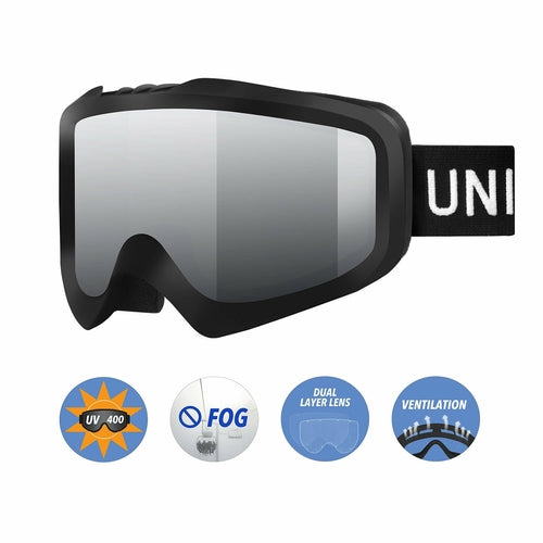 Unigear Skido X1 Ski Goggles, UV Protection Anti-fog Snow/Snowboard