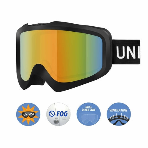 Unigear Skido X1 Ski Goggles, UV Protection Anti-fog Snow/Snowboard