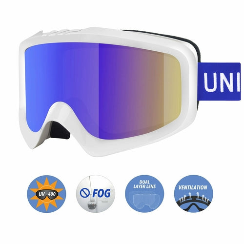 Unigear Skido X1 Ski Goggles, UV Protection Anti-fog Snow/Snowboard