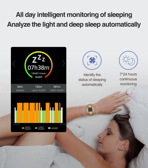 Sporty Fitness Tracker and Waterproof Swimmers Watch